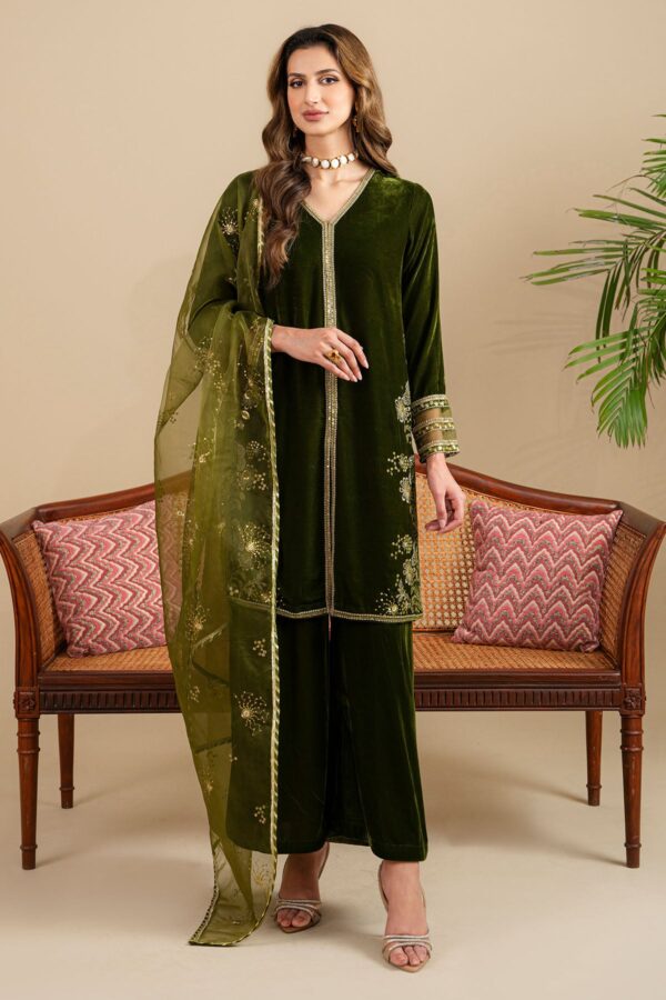 Sanam - 3 Piece Velvet RTW