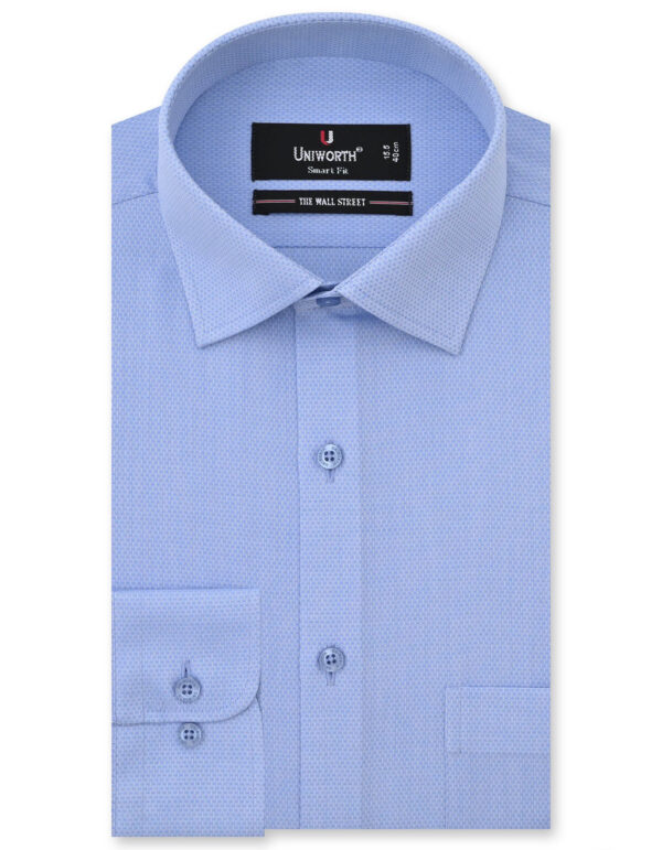 Sky Self Tailored Smart Fit Shirt