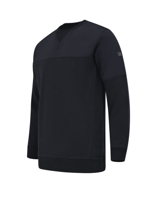 Black Texture Sweatshirt