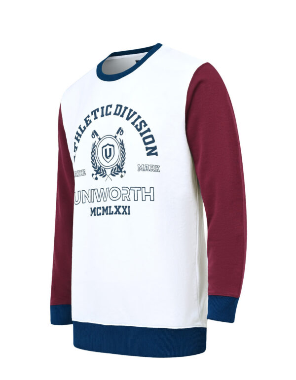 Athletic Division White Sweatshirt